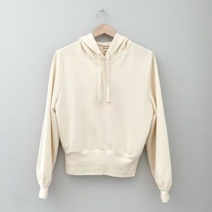 ON HOLD For karli - COPY - Madewell Bubble Sleeve Crop Hoodie
